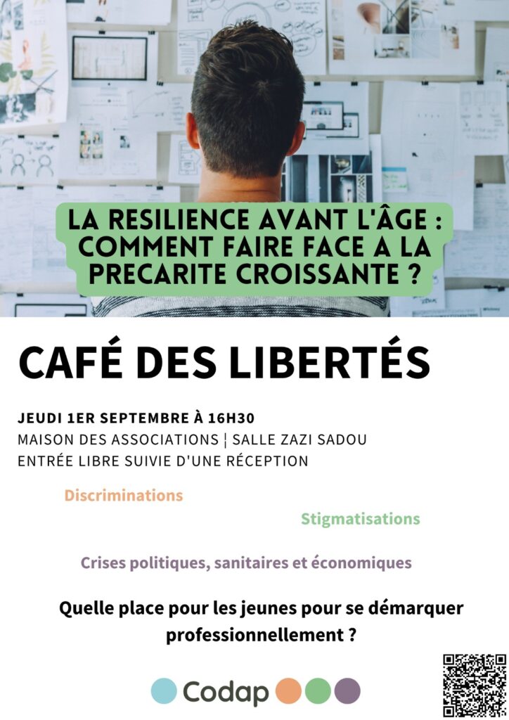 [01.09.22] Café des Libertés & Réception : Les jeunes et le monde du travail 🌎