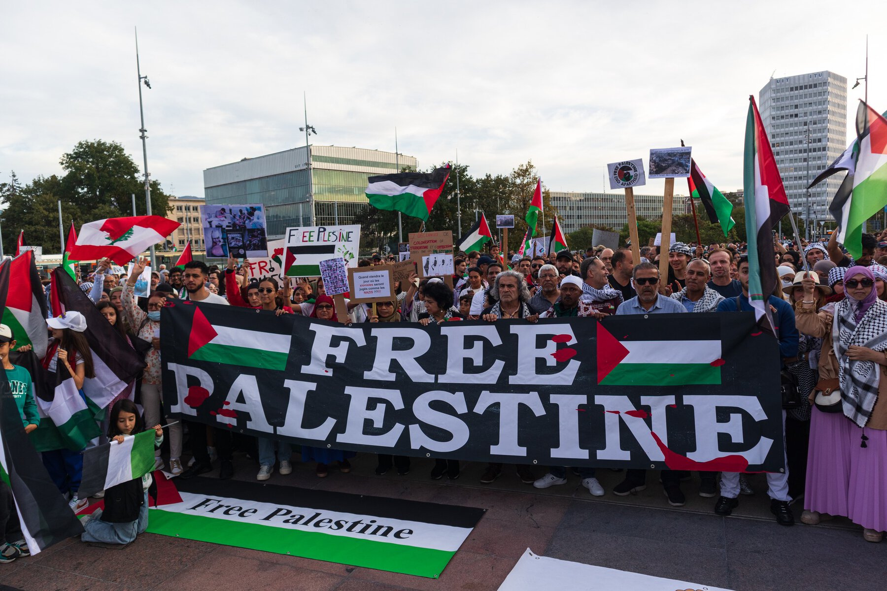 Un rassemblement de solidarité avec le peuple palestinien – Une mobilisation citoyenne à Genève