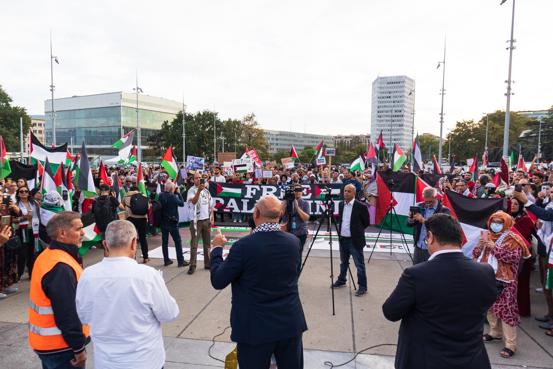 Un rassemblement de solidarité avec le peuple palestinien – Une mobilisation citoyenne à Genève