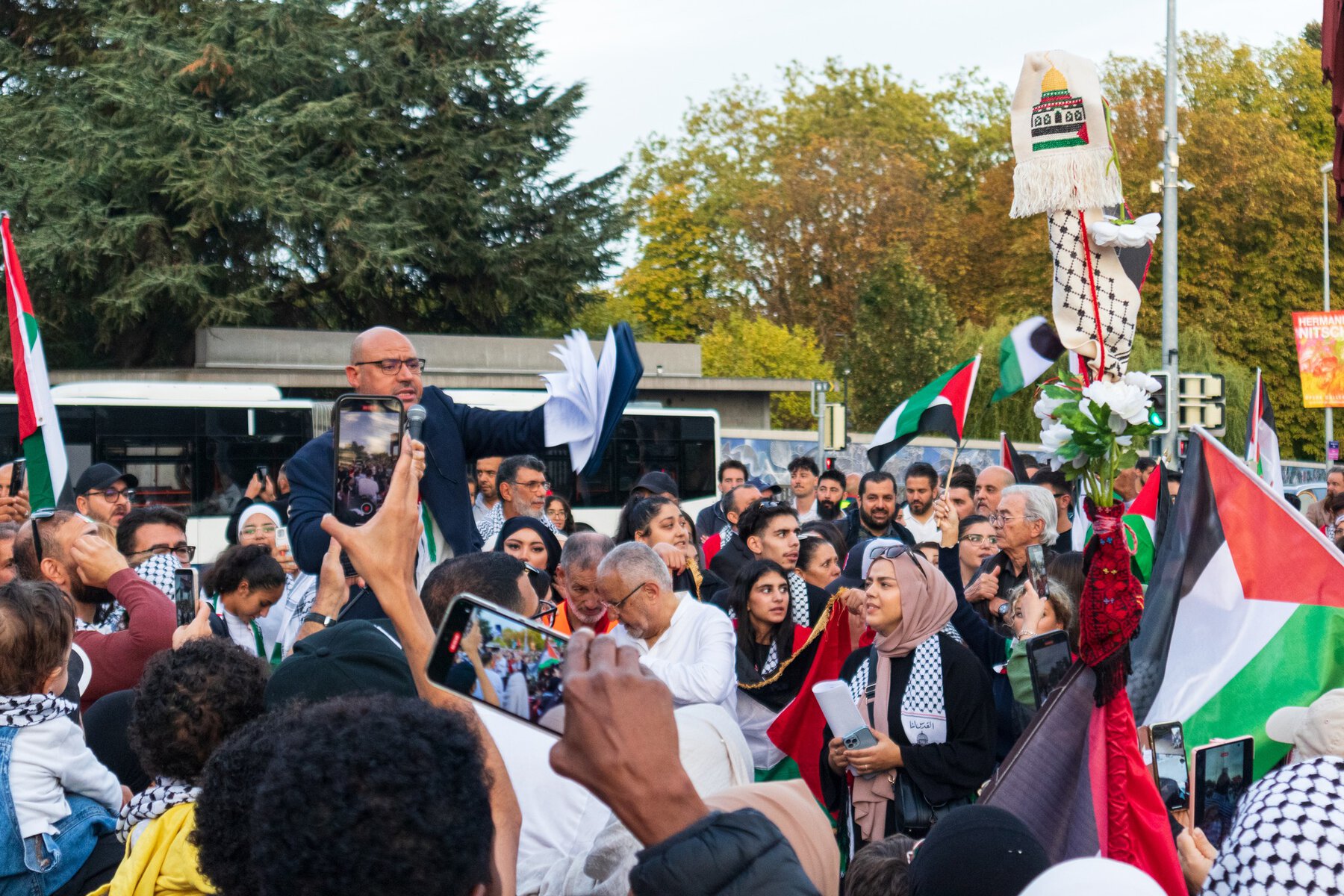 Un rassemblement de solidarité avec le peuple palestinien – Une mobilisation citoyenne à Genève