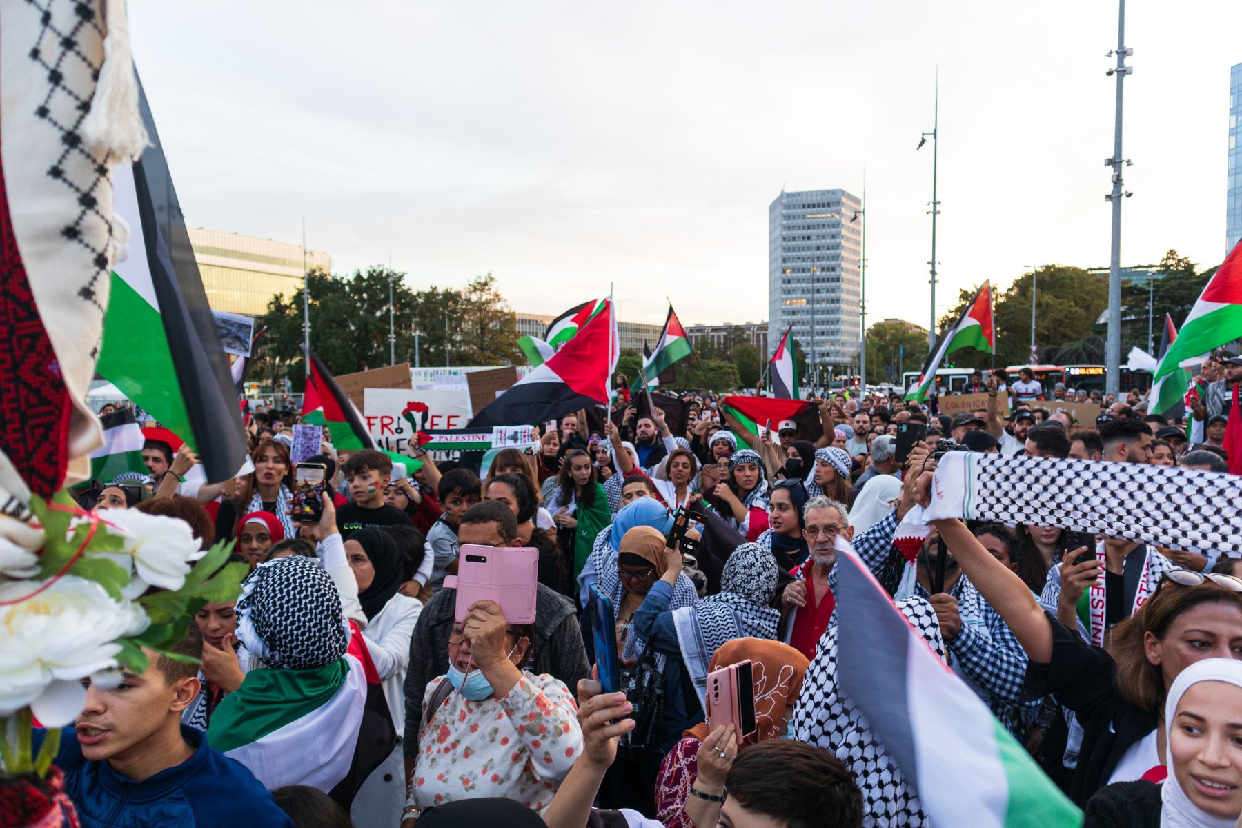 Un rassemblement de solidarité avec le peuple palestinien – Une mobilisation citoyenne à Genève