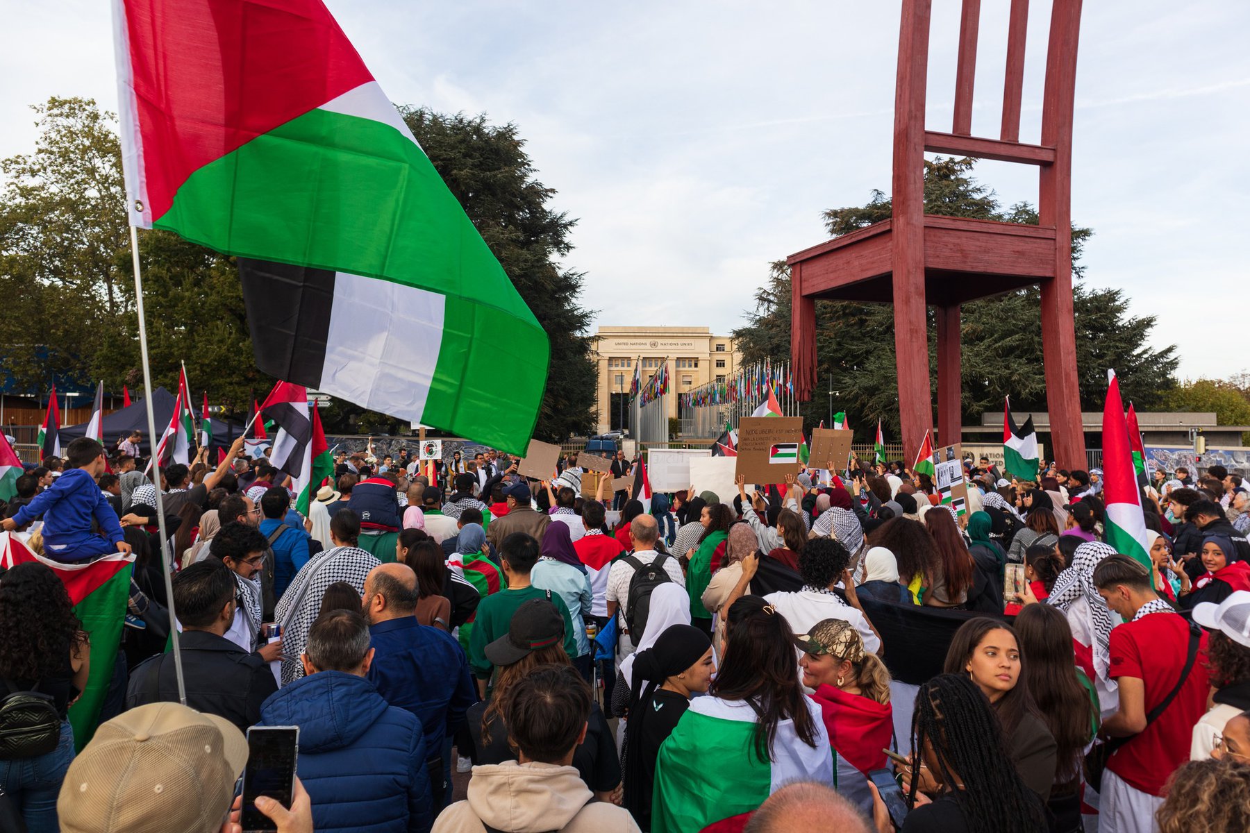 Un rassemblement de solidarité avec le peuple palestinien – Une mobilisation citoyenne à Genève