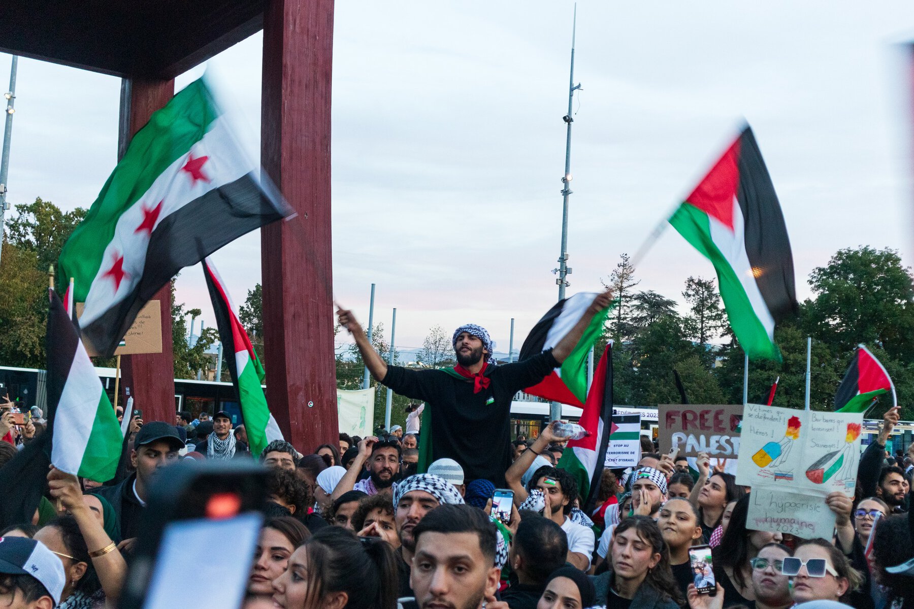 Un rassemblement de solidarité avec le peuple palestinien – Une mobilisation citoyenne à Genève