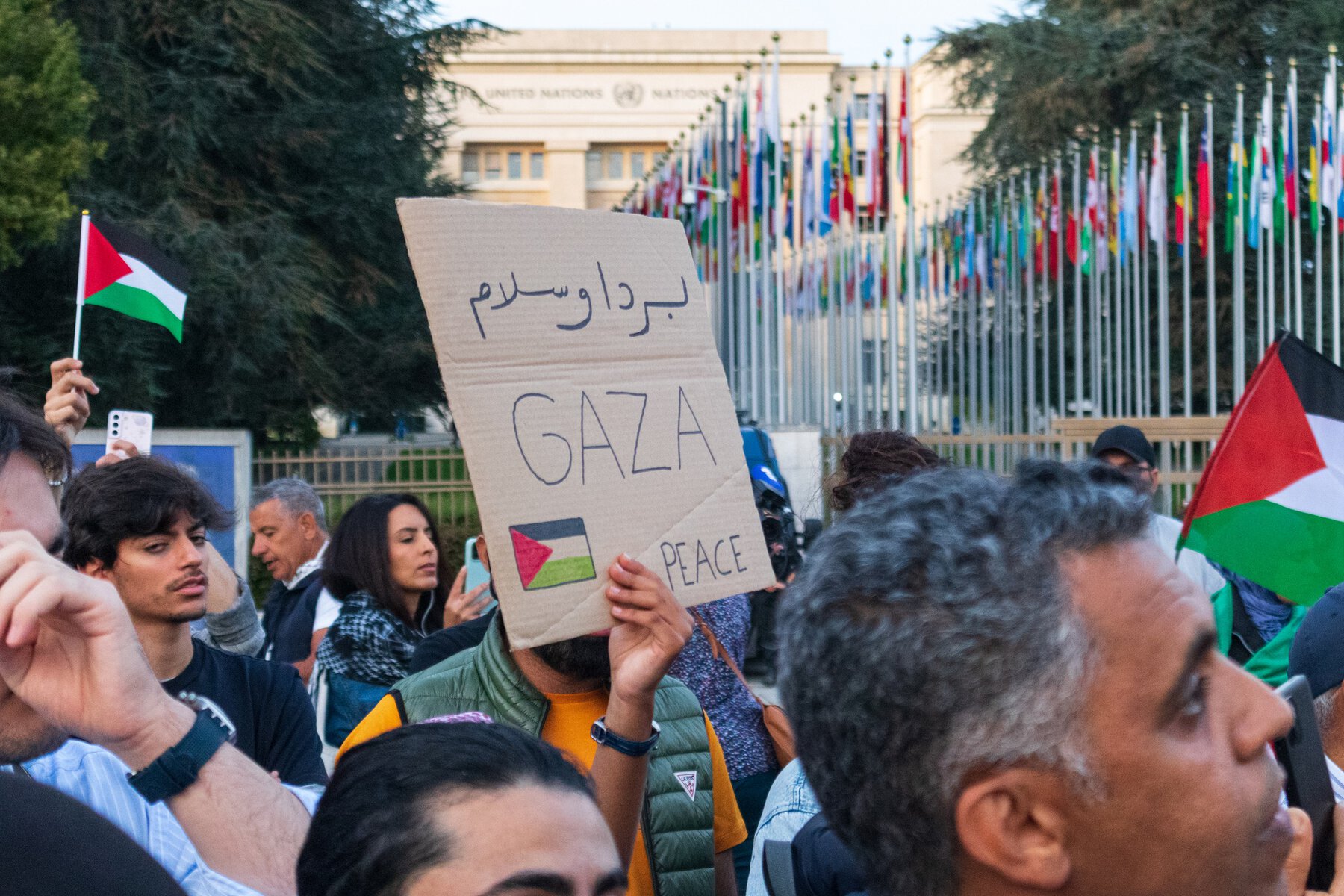 Un rassemblement de solidarité avec le peuple palestinien – Une mobilisation citoyenne à Genève