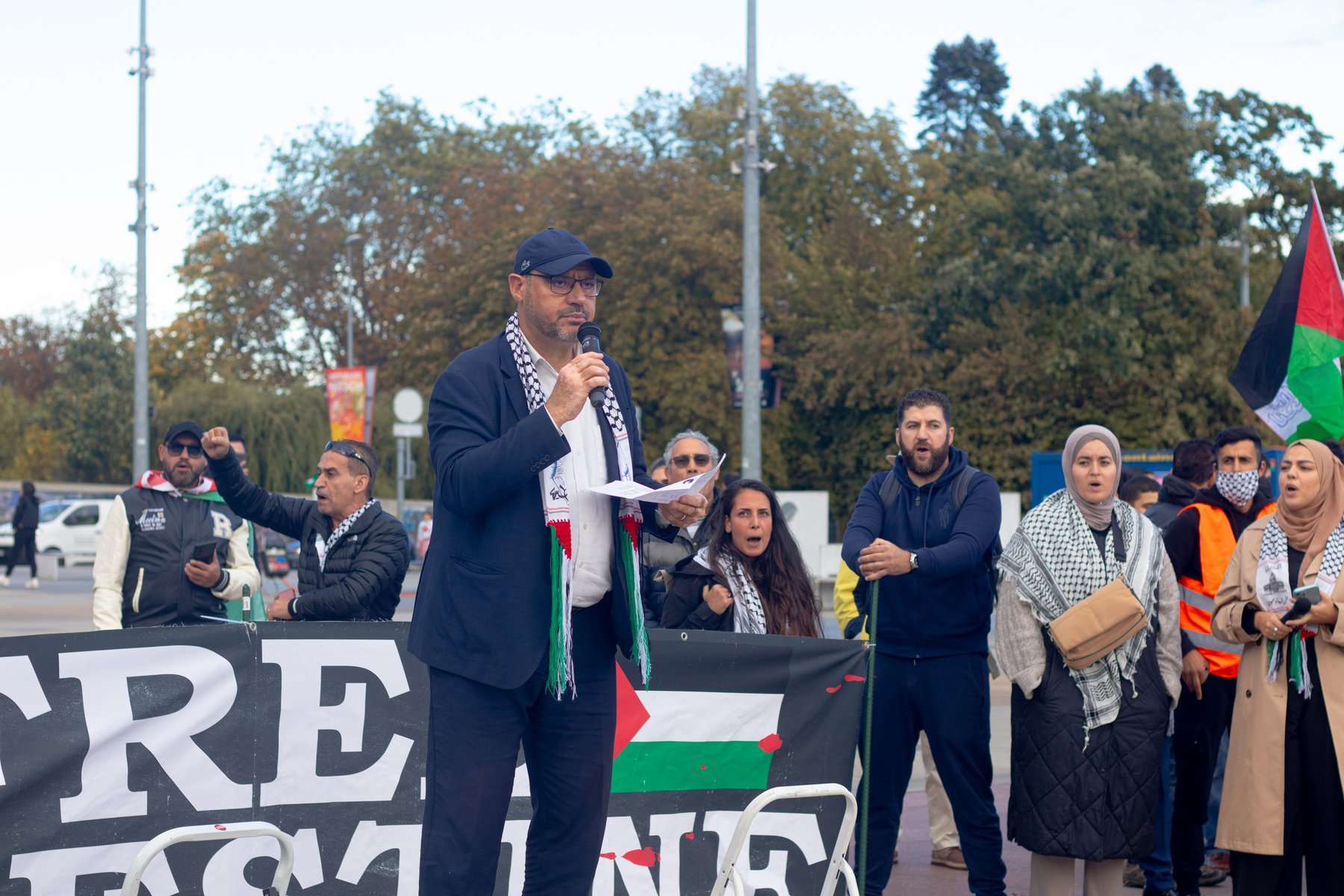 Rassemblement de Solidarité avec le Peuple Palestinien : Une Mobilisation Citoyenne à Paris le 20 Octobre 2023