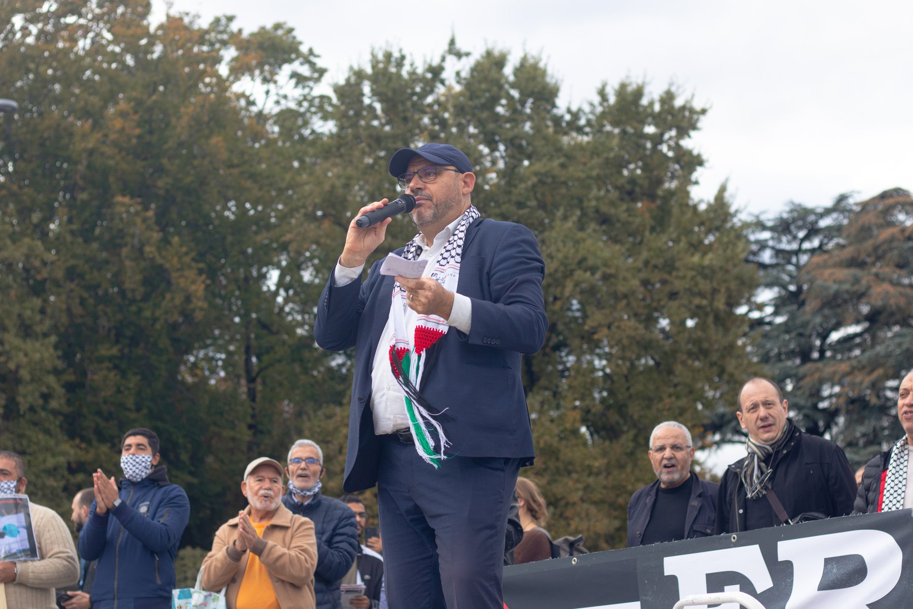 Rassemblement de Solidarité avec le Peuple Palestinien : Une Mobilisation Citoyenne à Paris le 20 Octobre 2023