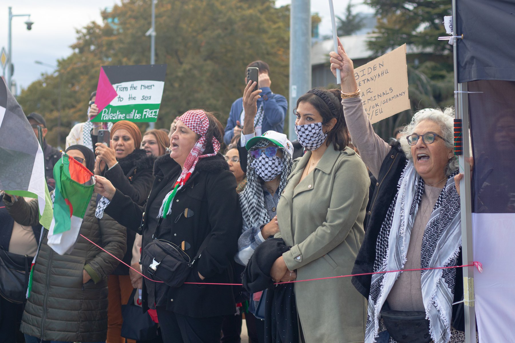 Rassemblement de Solidarité avec le Peuple Palestinien : Une Mobilisation Citoyenne à Paris le 20 Octobre 2023