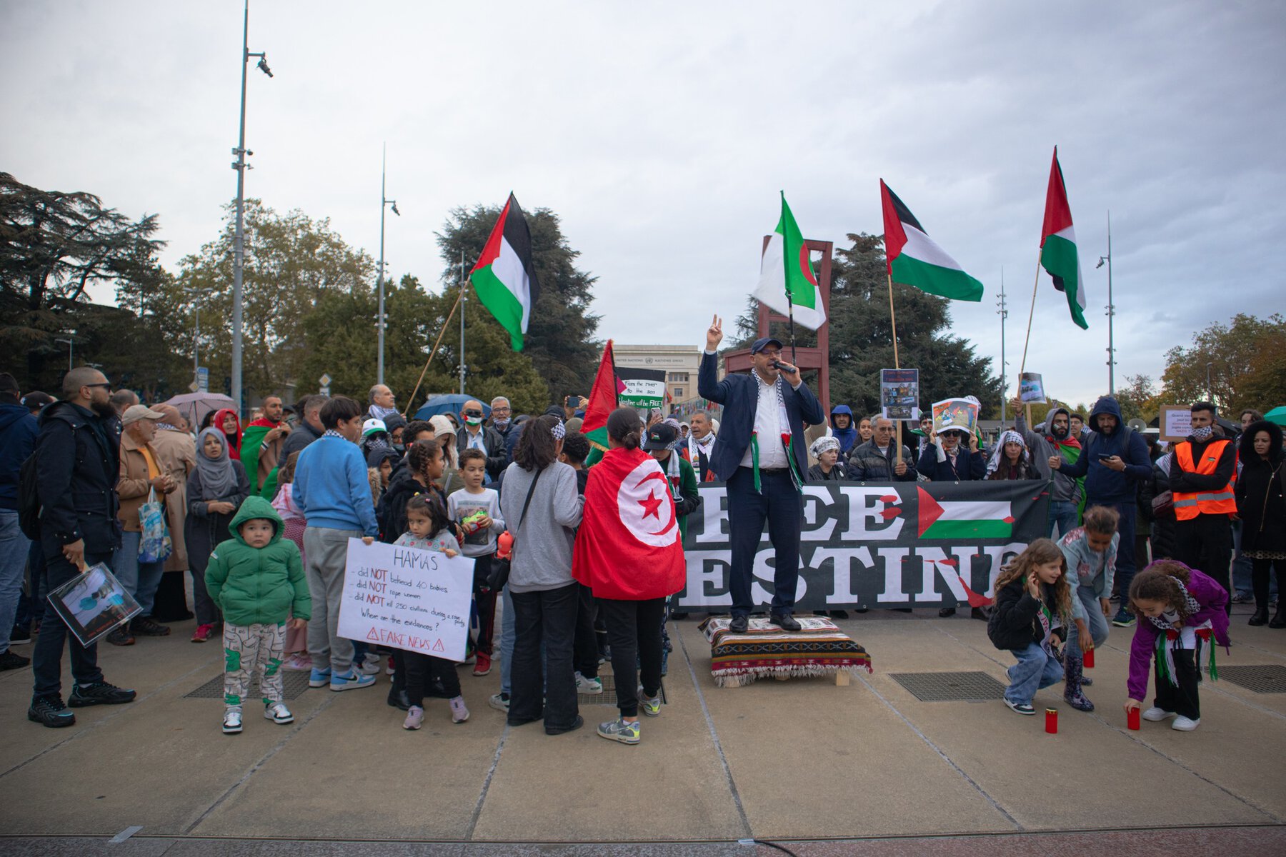 Rassemblement de Solidarité avec le Peuple Palestinien : Une Mobilisation Citoyenne à Paris le 20 Octobre 2023