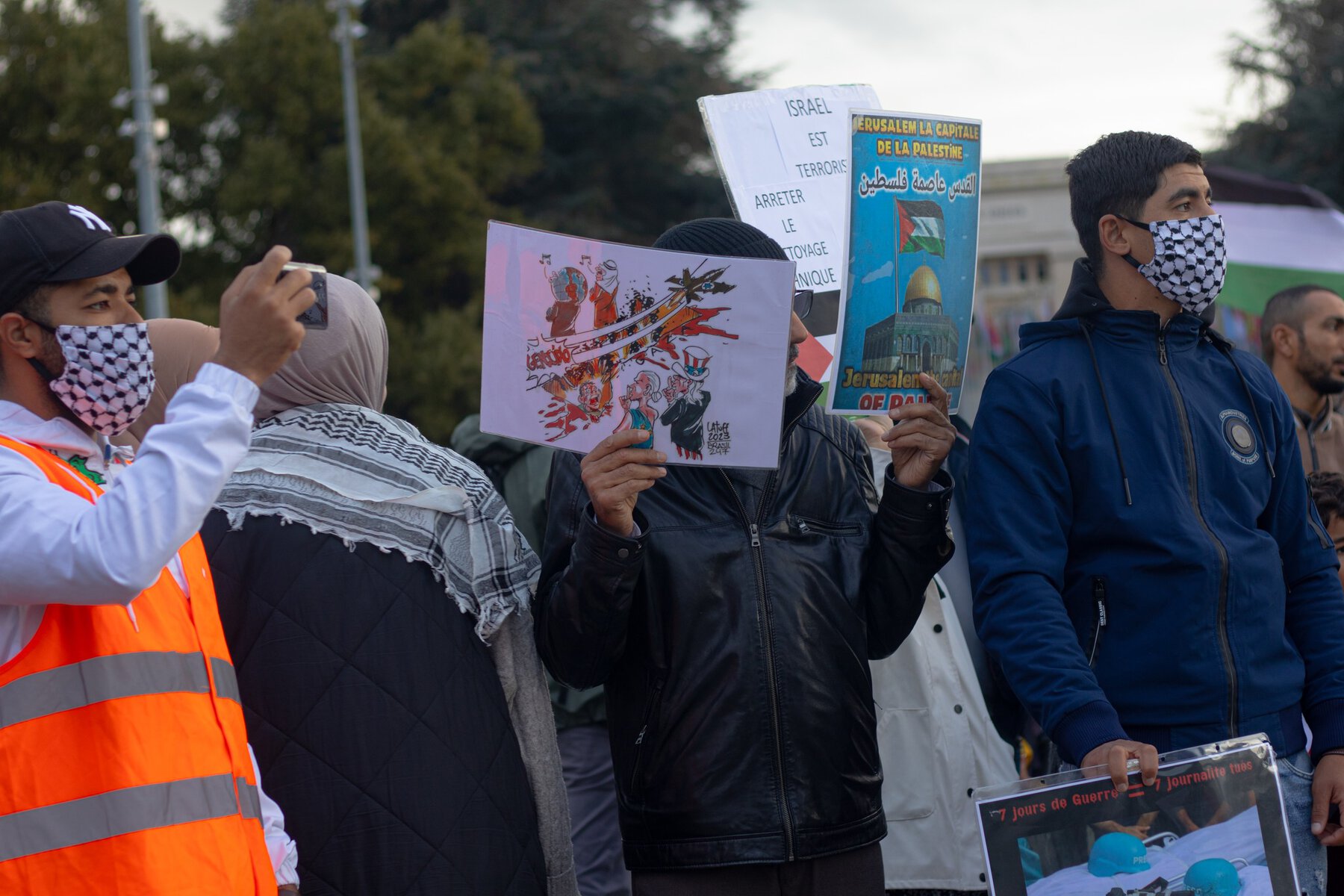 Rassemblement de Solidarité avec le Peuple Palestinien : Une Mobilisation Citoyenne à Paris le 20 Octobre 2023