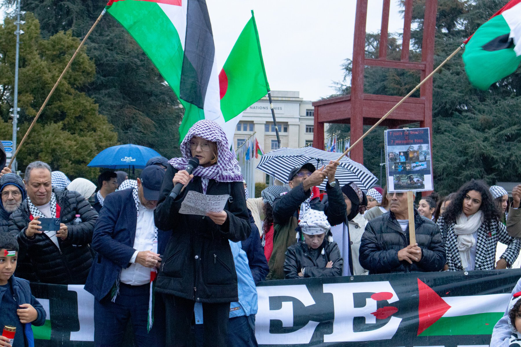 Rassemblement de Solidarité avec le Peuple Palestinien : Une Mobilisation Citoyenne à Paris le 20 Octobre 2023