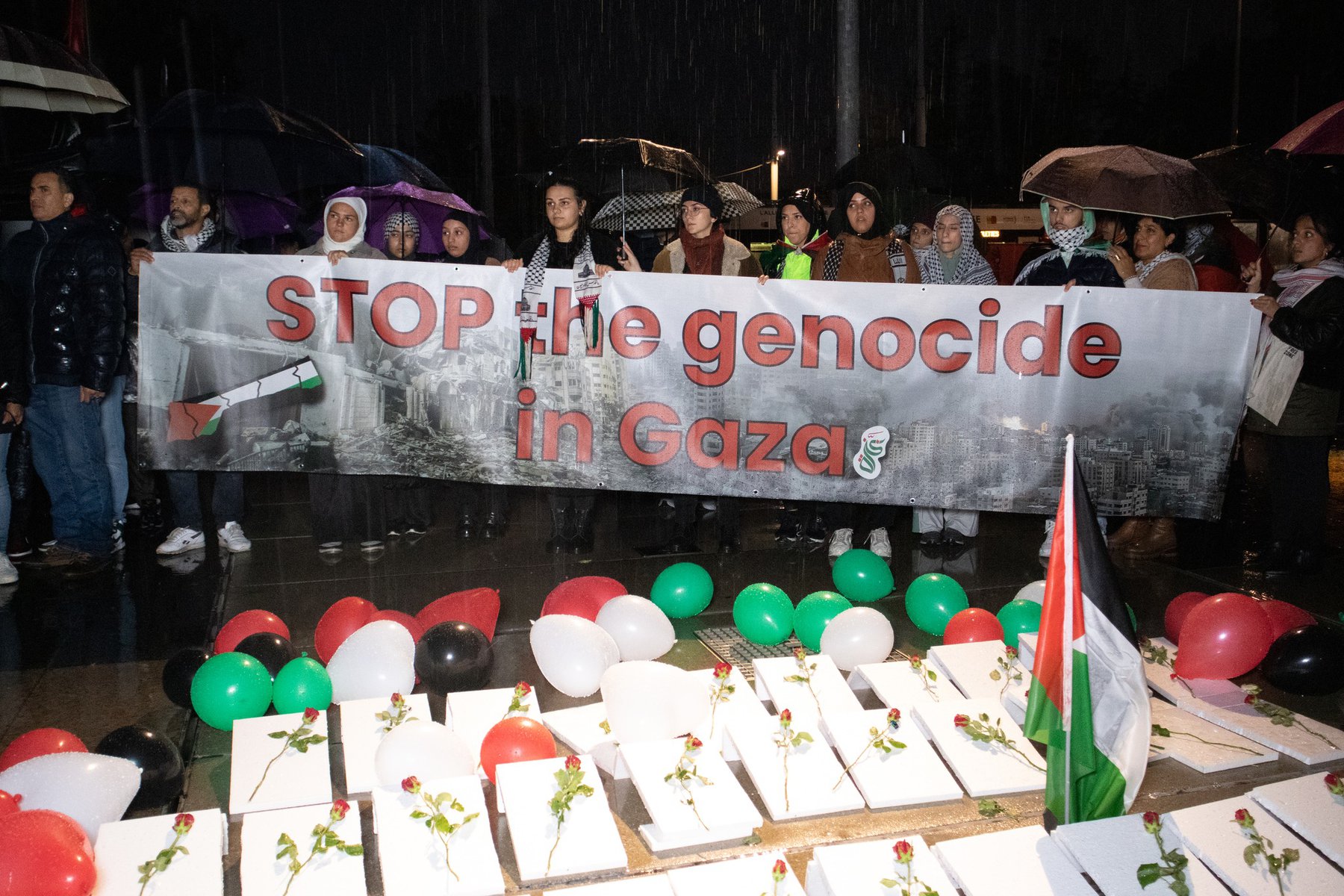 Rassemblement pacifique pour la Palestine : solidarité et appel à la paix à Genève