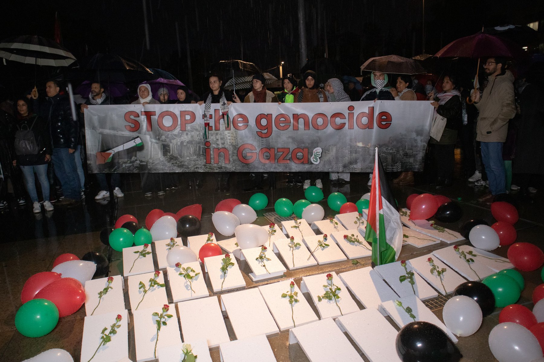 Rassemblement pacifique pour la Palestine : solidarité et appel à la paix à Genève