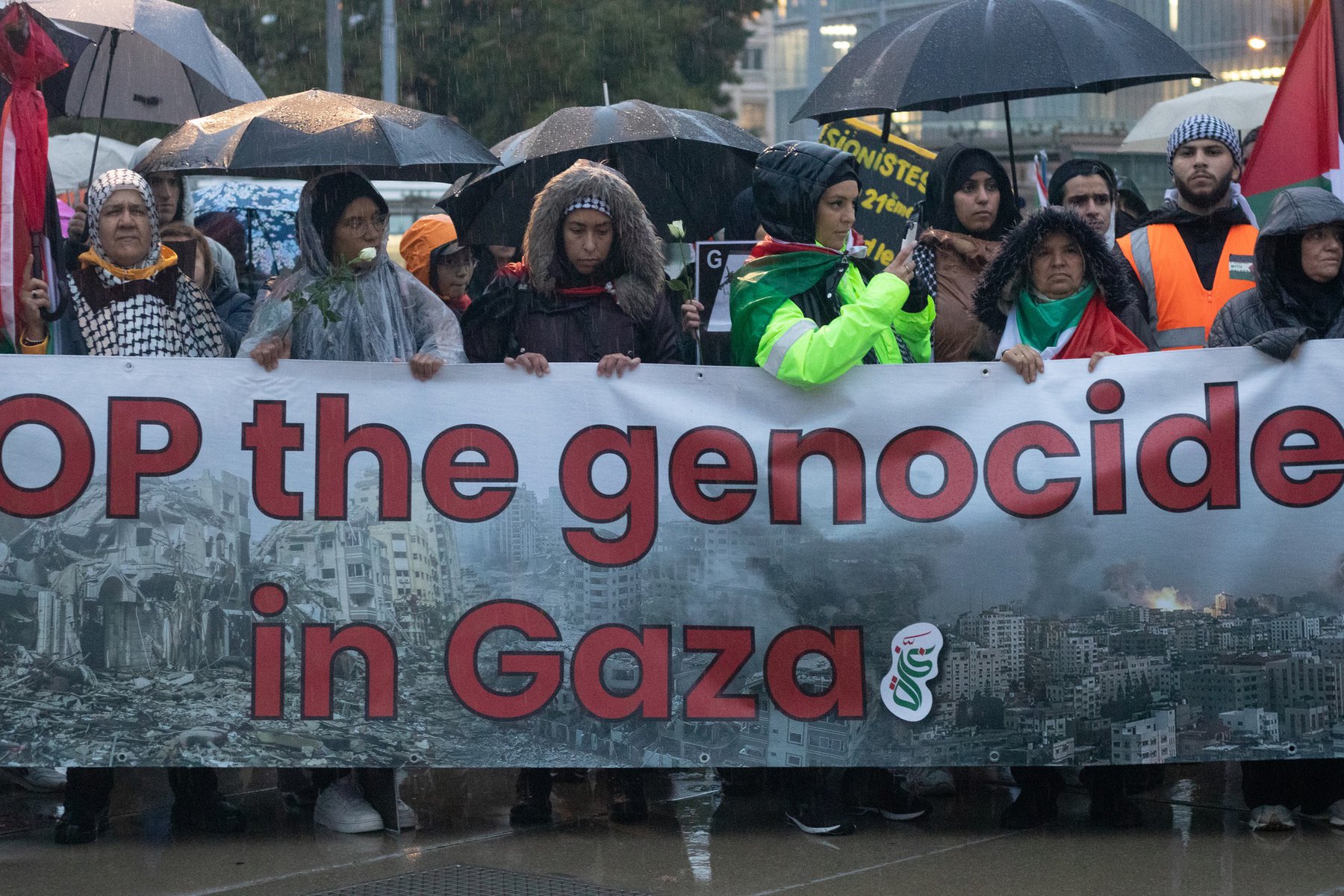 Rassemblement pacifique pour la Palestine : solidarité et appel à la paix à Genève