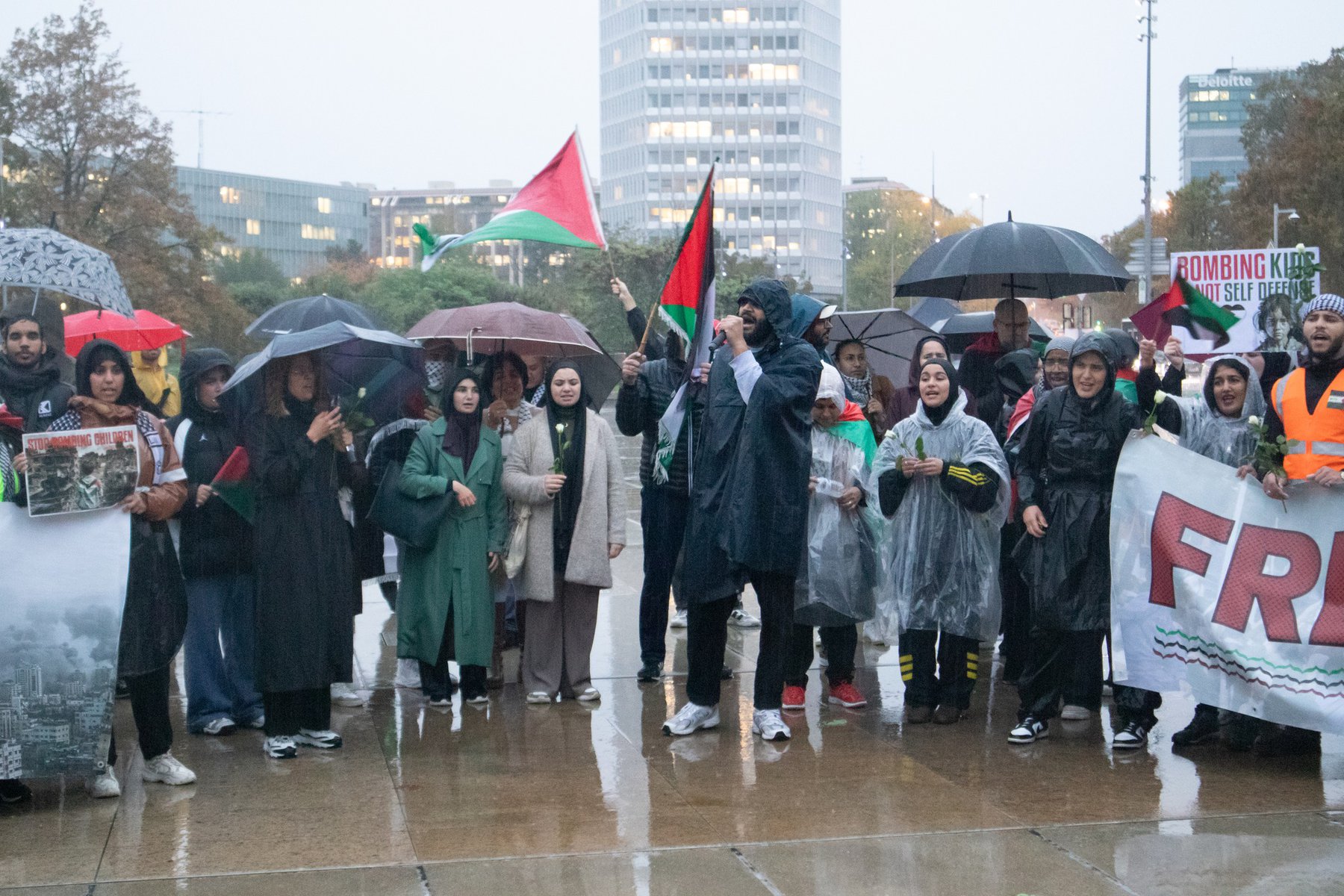 Rassemblement pacifique pour la Palestine : solidarité et appel à la paix à Genève