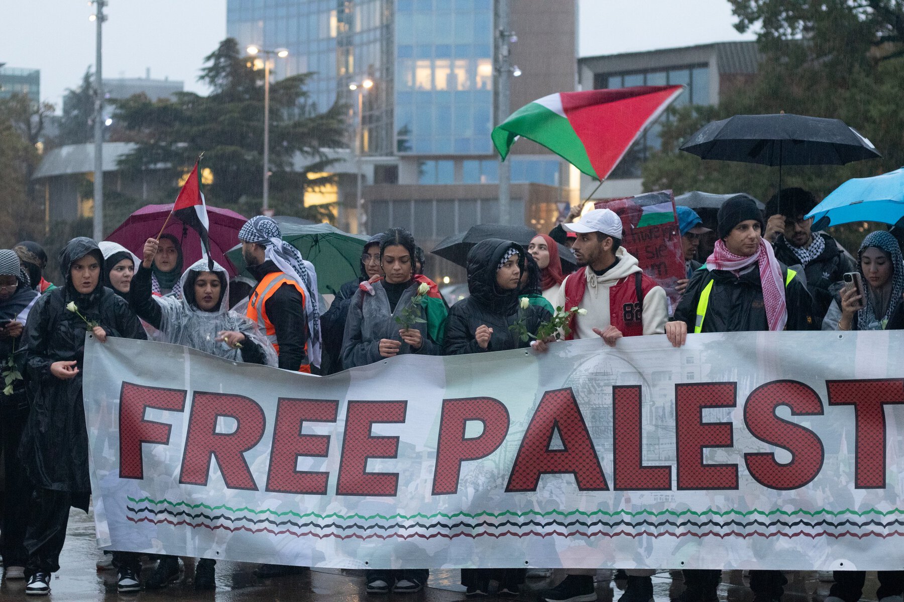 Rassemblement pacifique pour la Palestine : solidarité et appel à la paix à Genève