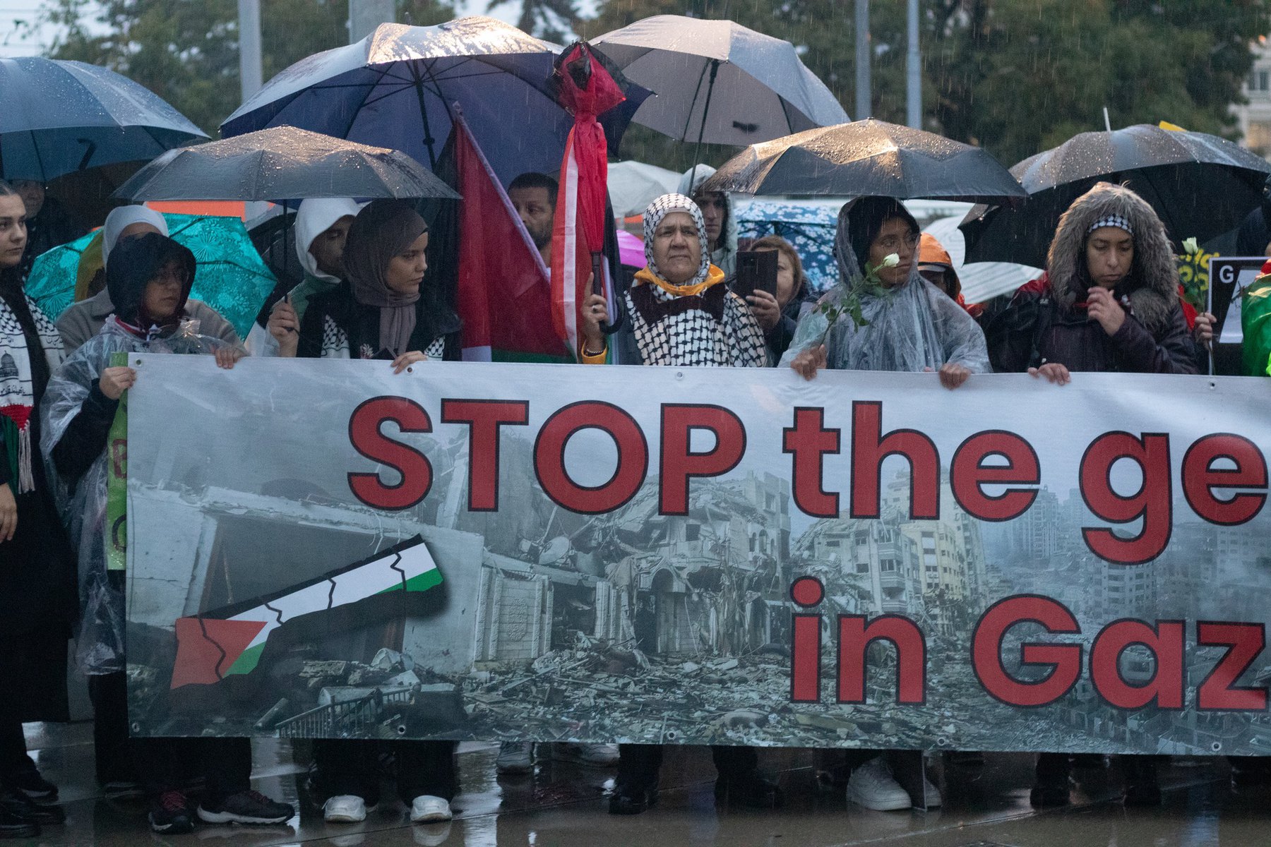 Rassemblement pacifique pour la Palestine : solidarité et appel à la paix à Genève