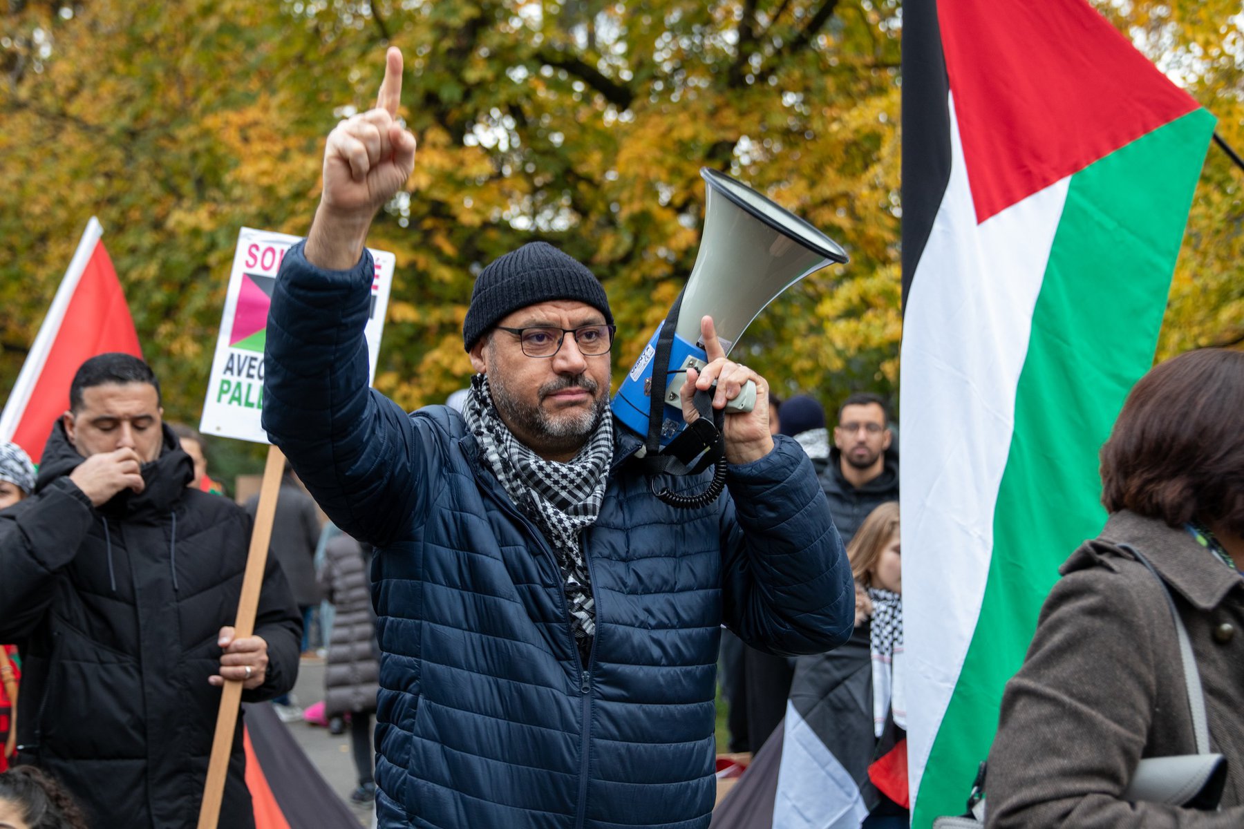 Manifestation Stop au Génocide à Gaza : 18 novembre 2023 – Un Appel Mondial à la Justice