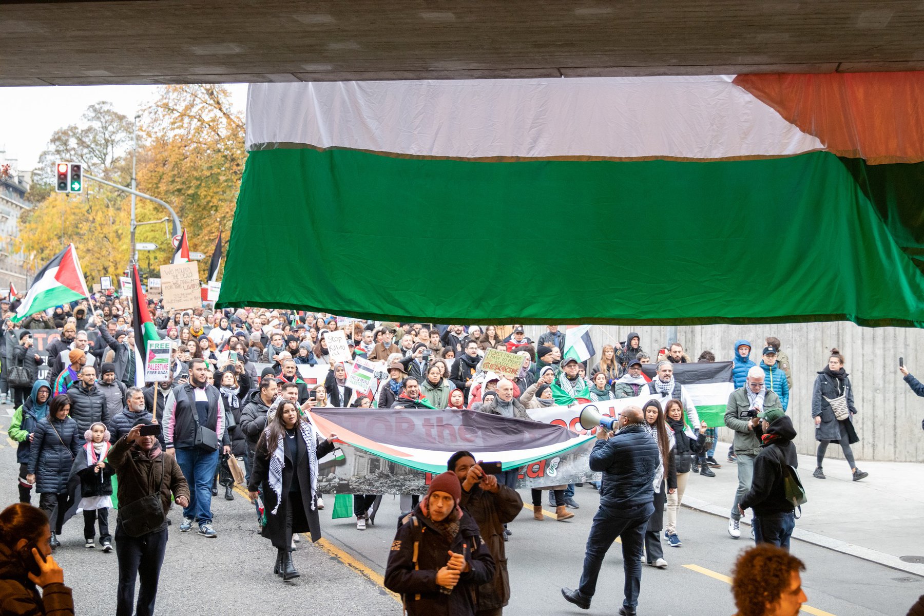 Manifestation Stop au Génocide à Gaza : 18 novembre 2023 – Un Appel Mondial à la Justice