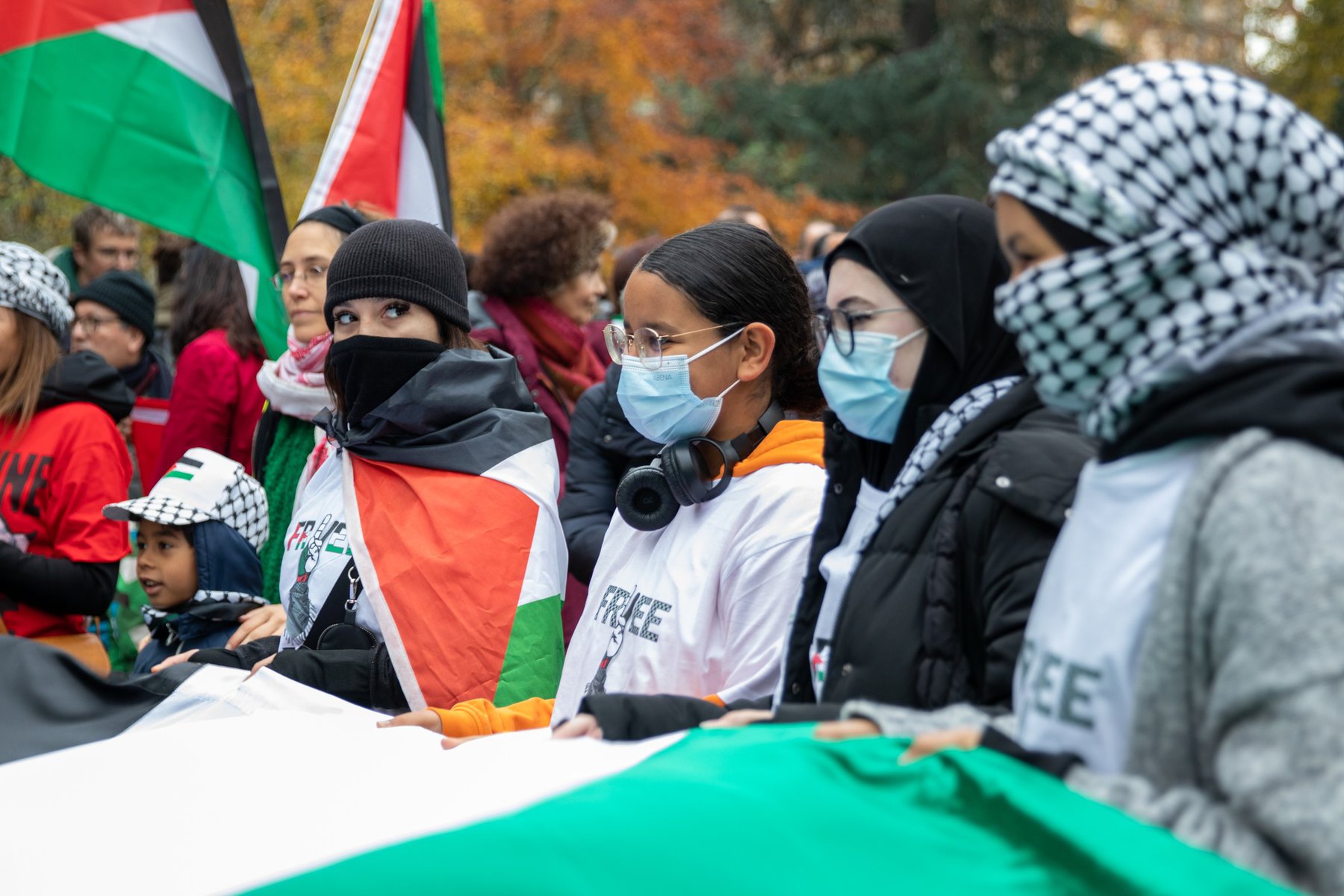 Manifestation Stop au Génocide à Gaza : 18 novembre 2023 – Un Appel Mondial à la Justice