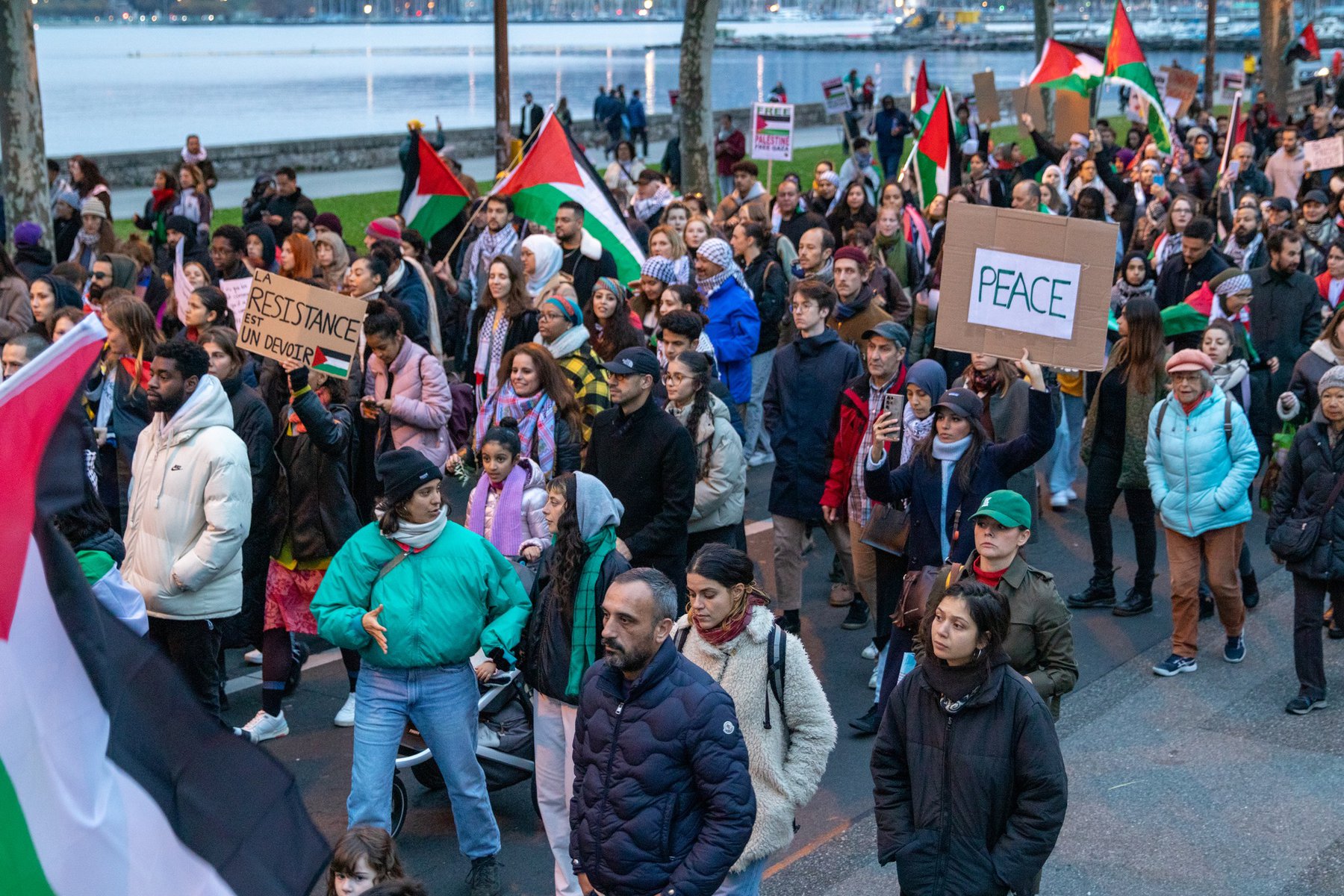 Manifestation Stop au Génocide à Gaza : 18 novembre 2023 – Un Appel Mondial à la Justice