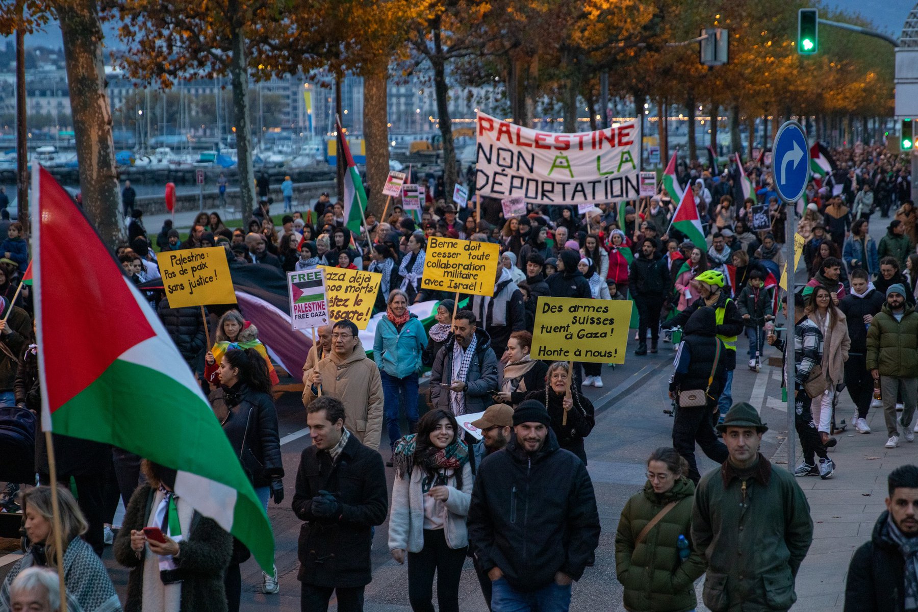 Manifestation Stop au Génocide à Gaza : 18 novembre 2023 – Un Appel Mondial à la Justice