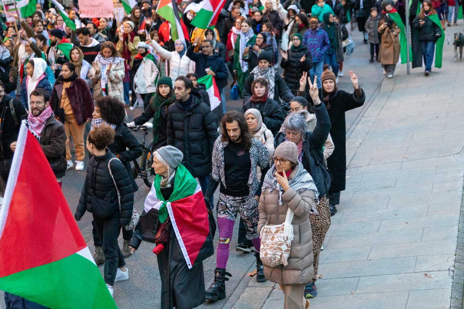 Manifestation Stop au Génocide à Gaza : 18 novembre 2023 – Un Appel Mondial à la Justice