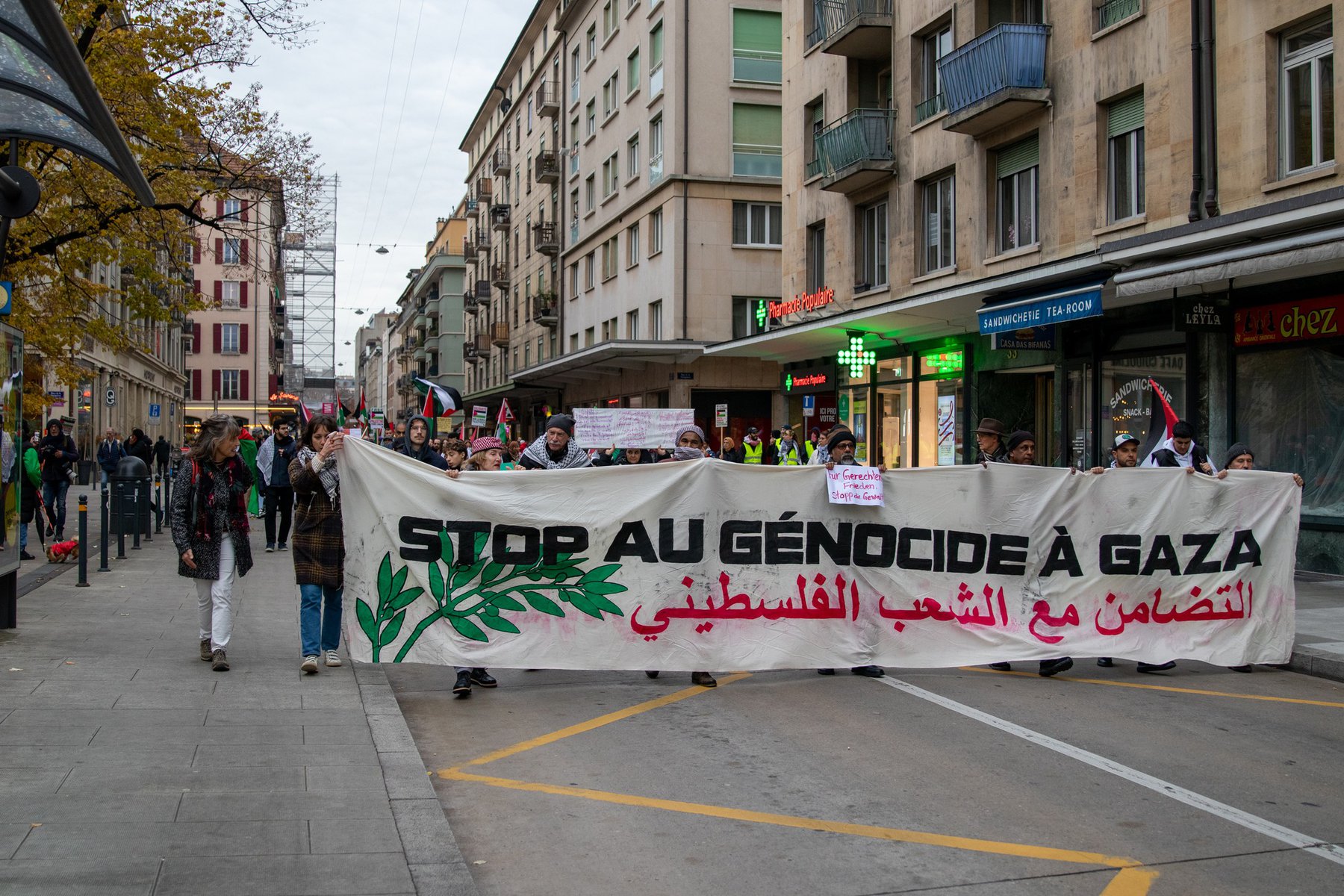 Manifestation Stop au Génocide à Gaza : 18 novembre 2023 – Un Appel Mondial à la Justice