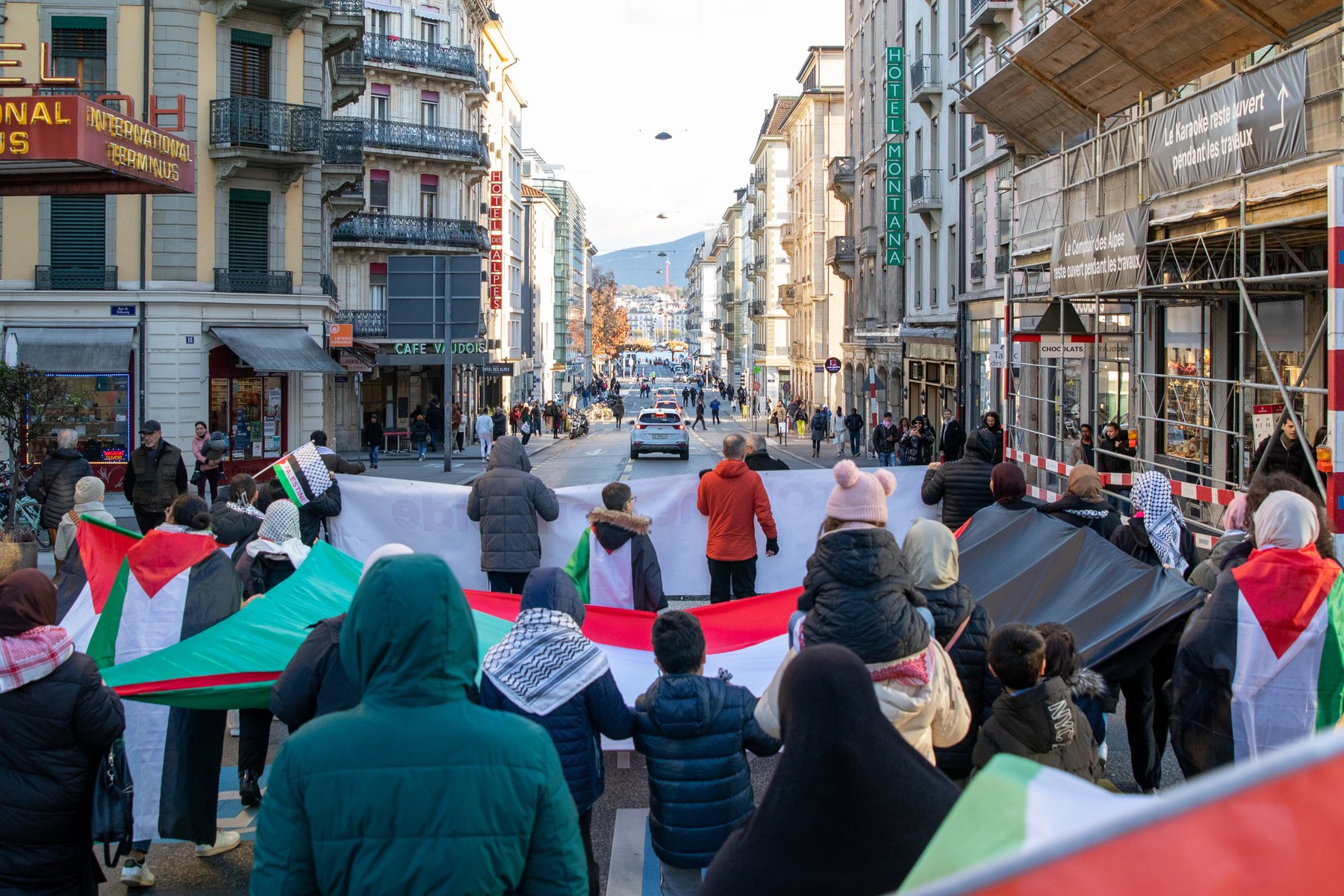 MARCH GENEVA : L’appel de la manifestation du 25 Novembre 2023 à la Place des Nations