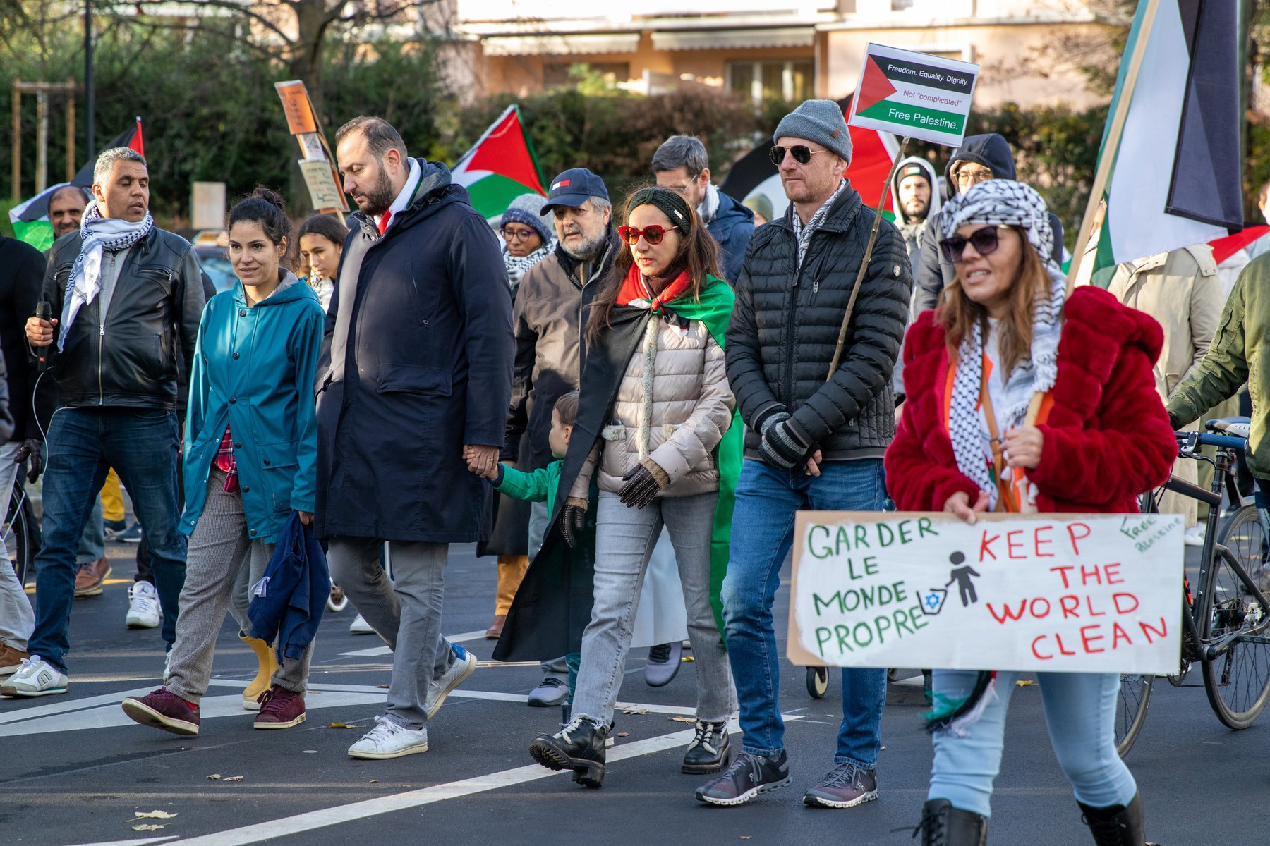 MARCH GENEVA : L’appel de la manifestation du 25 Novembre 2023 à la Place des Nations