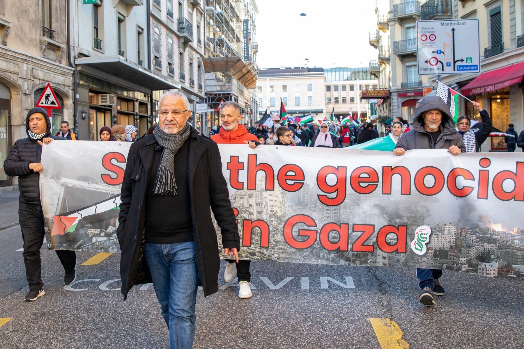 MARCH GENEVA : L’appel de la manifestation du 25 Novembre 2023 à la Place des Nations