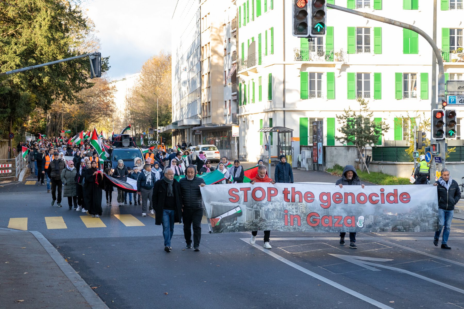 MARCH GENEVA : L’appel de la manifestation du 25 Novembre 2023 à la Place des Nations