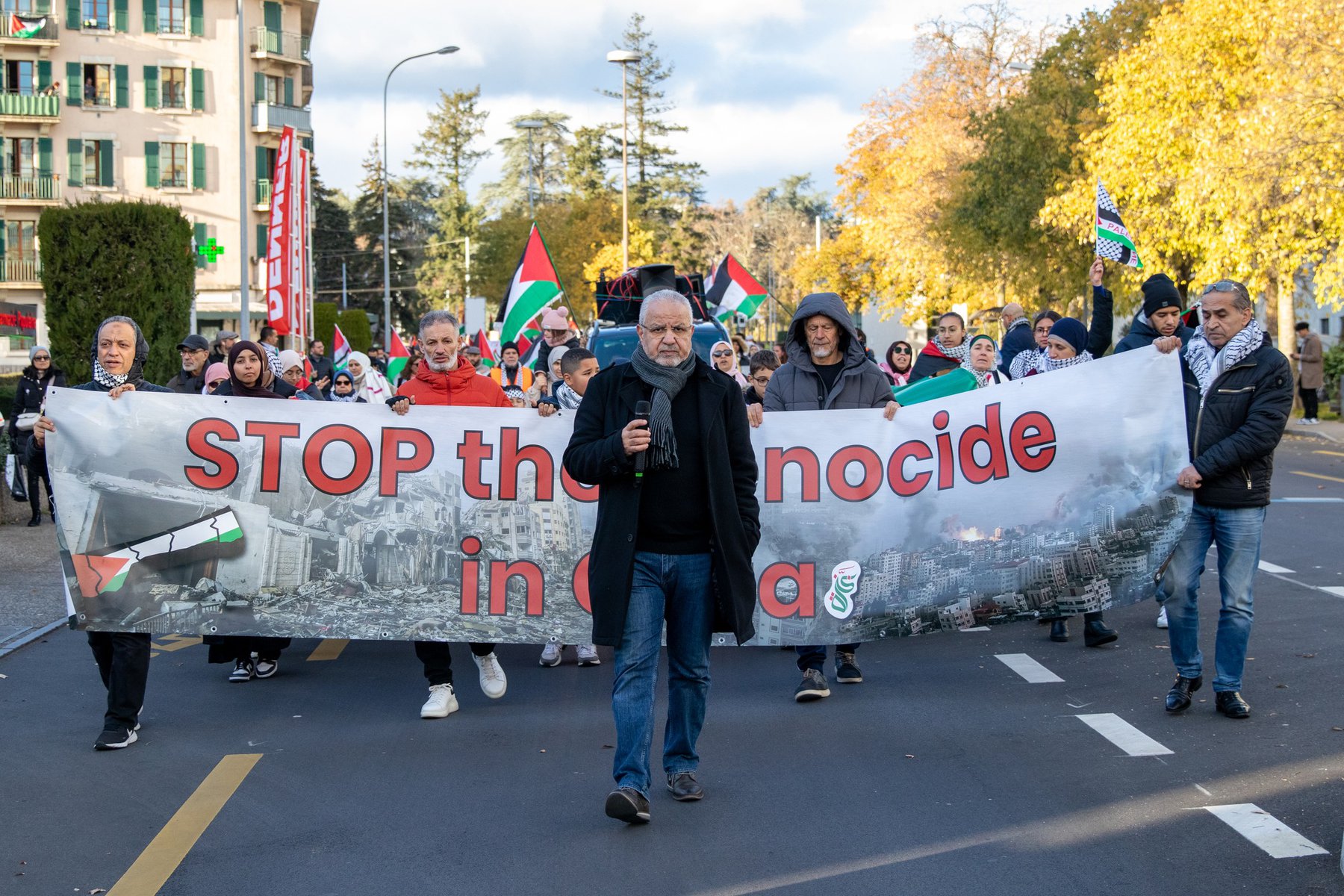 MARCH GENEVA : L’appel de la manifestation du 25 Novembre 2023 à la Place des Nations