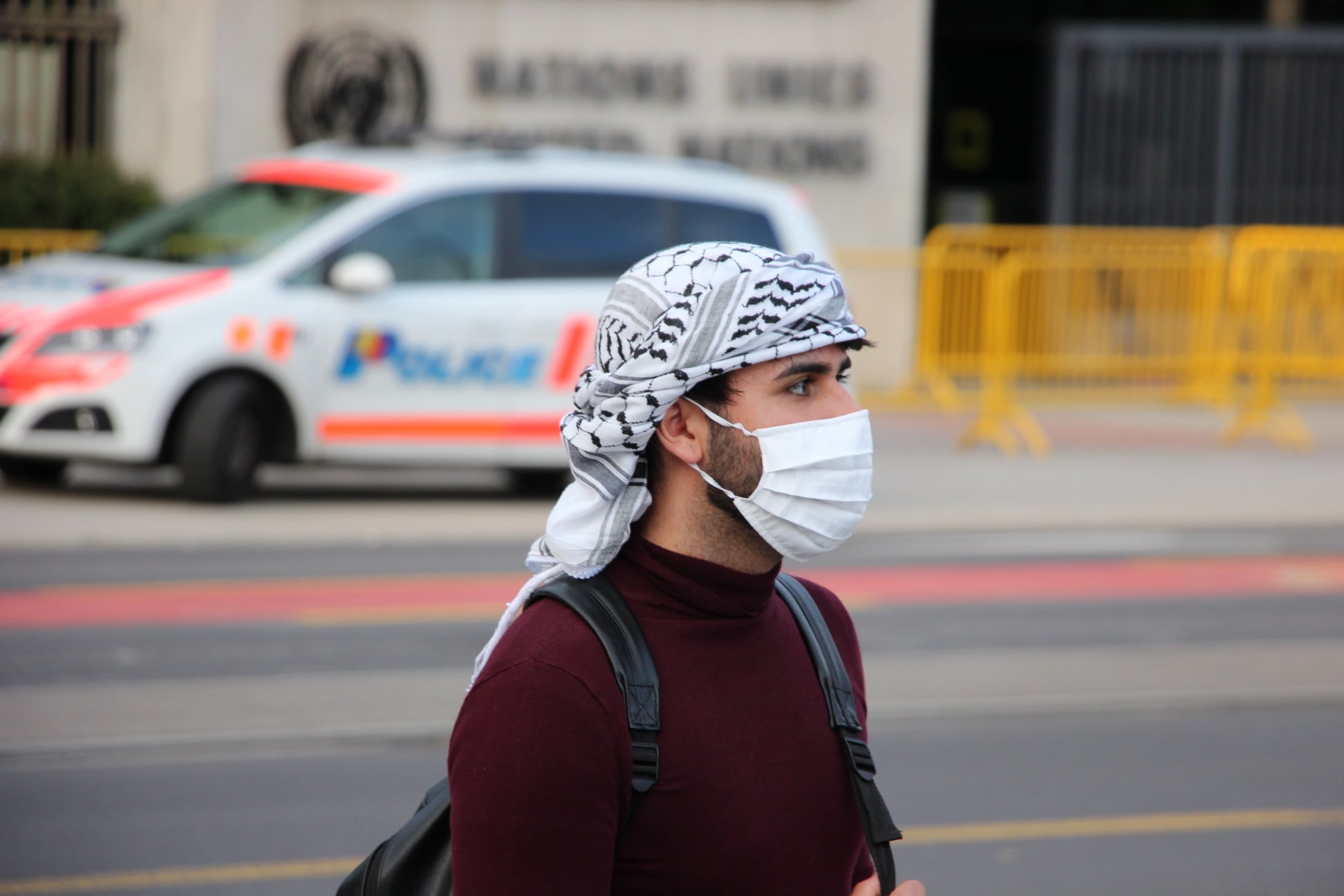 Rassemblement pacifique de soutien au peuple palestinien