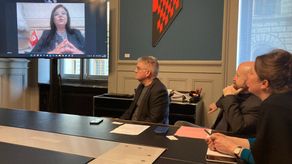 Rencontre entre une délégation de députées tunisiennes et des députés suisses de différentes tendances politiques